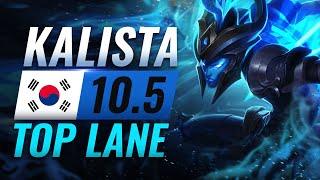 NEW OP KOREAN BUILD: Why Pros Are ABUSING KALISTA TOP in Patch 10.5- League of Legends Season 10