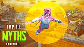 Top 10 Mythbusters in PUBG Mobile | PUBG Myths #16