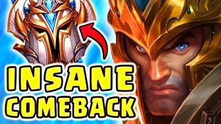 *THIS* IS WHAT THE HIGHEST RANKED CHALLENGER GAME LOOKS LIKE!! | DUO WITH TONY TOP! | CRAZY COMEBACK