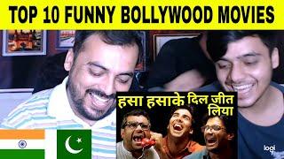 Pakistani Reacts on | Top 10 Best Comedy Bollywood Movies of All Time in Hindi