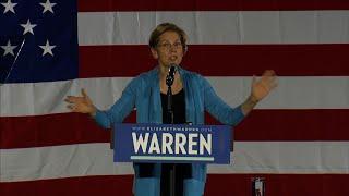 Warren vows campaign is 'built for the long haul'