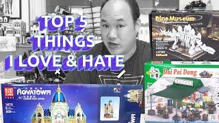 Top 5 Things I love & Hate About My Online Store Brickmeupscottie.com | Bonus New Sets!