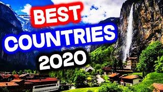 Top 10 BEST COUNTRIES to Live in the World for 2020