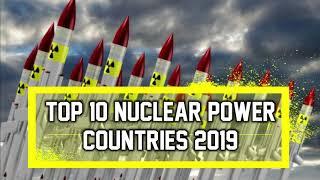 Top 10  unclear power countries in the world