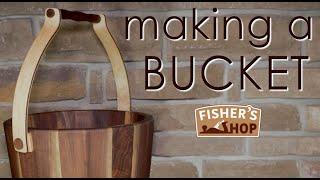 Woodworking: How to make a wooden bucket