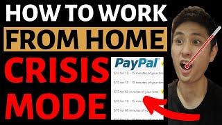 TOP 20 Sites for Earning PayPal Money from Home During a CRISIS (& How I'm Preparing)