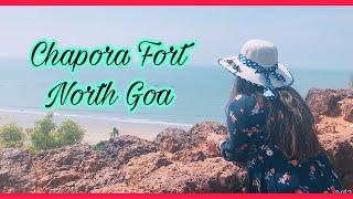 Top Places to Visit in North Goa | View from Chapora Fort | The Colourful Candolim  Beach View 2019