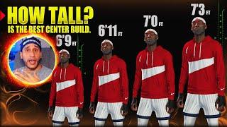 HOW TALL IS THE BEST CENTER BUILD? ★ WHAT HEIGHT IS THE BEST FOR A BIG MAN CENTER? NBA 2K20