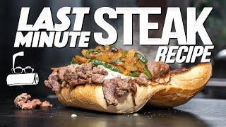 THE UNBELIEVABLE STEAK RECIPE I THREW TOGETHER AT THE LAST MINUTE! | SAM THE COOKING GUY