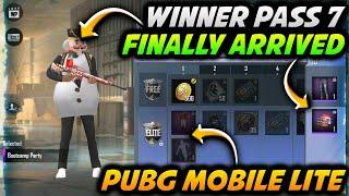 New Dope Winner Pass 7 Has Finally Arrived In Pubg Mobile Lite | New Update Is Out In Pubgm Lite