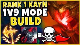 #1 KAYN WORLD BEST RED KAYN STRATEGY (COPY THIS) - League of Legends