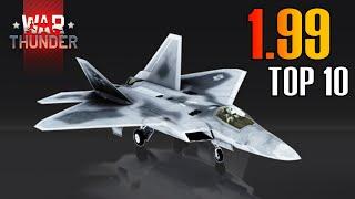 1.99 Top 10 MOST WANTED planes | War Thunder Update 1.99