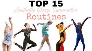 Top 15 Routines - What is Aesthetic Group Gymnastics? #ThisIsAGG