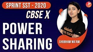 Power Sharing Sprint X | CBSE Class 10 SST | Civics/Political Science | NCERT Solutions | Vedantu