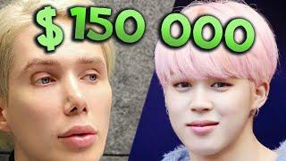 He payed $150 000 to look like BTS JIMIN