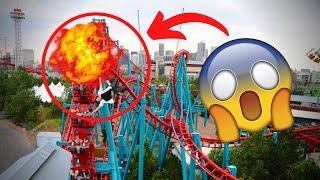 Top 10 DANGEROUS Roller Coasters You Could STILL RIDE!