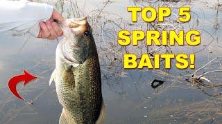 5 Best Lures For Spring Bass Fishing | Bass Fishing