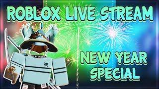 Roblox New Year Countdown Live Stream First Stream of 2020 | Special Live Stream