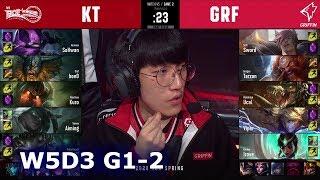 GRF vs KT - Game 2 | Week 5 Day 3 S10 LCK Spring 2020 | Griffin vs KT Rolster G2 W5D3