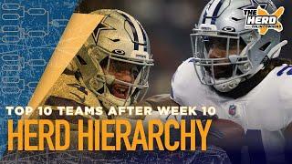 Herd Hierarchy: Colin ranks the top 10 teams in the NFL after Week 10 | NFL | THE HERD