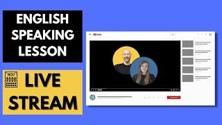 English speaking lesson (November 2021 Live stream)