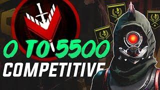 0 to 5500 Wild Competitive Experience | Sniping on Hunter (MAX LEGEND RANK)