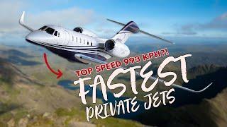 TOP 10 | FASTEST PRIVATE JETS EVER ! (Watch until the end to see who owns them !)