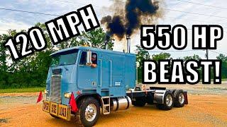 Cabover gets 550 Horse Power Tune up and SICK rev Limiter!!!