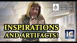 Crusader Kings 3 INSPIRATIONS and ARTIFACTS, Royal Court / Patch 1.5 (Dev Diary 68, 2021)