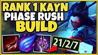 THIS KAYN BUILD HAS INFINITE MOBILITY (BEST 1V5 BUILD) - League of Legends