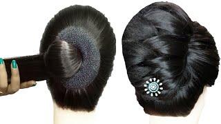 Top hairstyle for gown party function