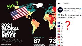 Top safest country this world according to global peace index- why top economy country  worst safety