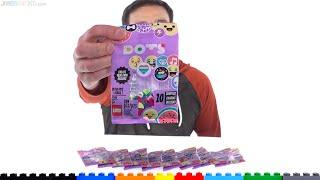 Opening 10 packs of LEGO DOTS "Extra Dots" series 1!