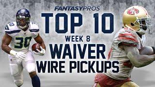 Top 10 Week 8 Waiver Wire Pickups (2020 Fantasy Football)