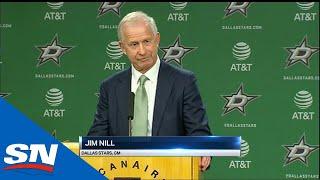 Stars GM On Decision To Fire Head Coach Jim Montgomery Due To Unprofessional Act | FULL Presser