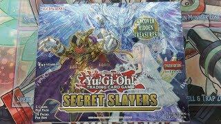 BEST Secret Slayers Booster BOX OPENING YUGIOH 2 Short Prints!