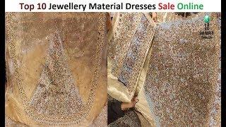 Top 10 jewellery material dresses for bridal & party wear with price