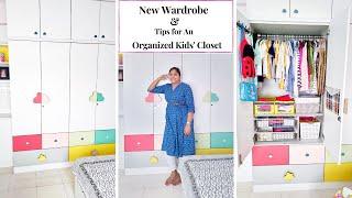 10 Tips on How To Organize Kids Closet / Tips for An Organized Kids' Wardrobe / Our New Wardrobe