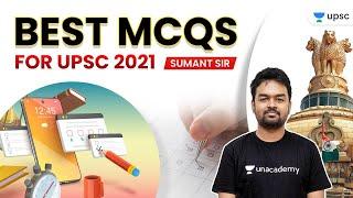 UPSC CSE 2021 | Best MCQs for UPSC 2021 by Sumant Sir