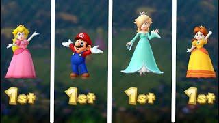 Mario Party 10 - Peach vs Mario vs Rosalina vs Daisy - Coin Challenge