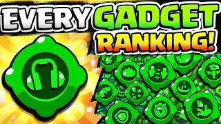 EVERY GADGET RANKING!! BEST & WORST BRAWLER GADGETS IN BRAWL STARS!! ALL #BRAWLGADGETS GAMEPLAY!