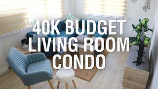 ₱40,000 Budget Living Room Condo | MF Home TV