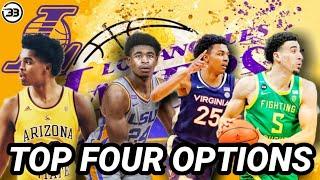 RANKING Top 4 OPTIONS For LAKERS With Number 22 Pick In 2021 NBA Draft