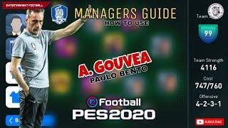 A Gouvea Pes 2020 Mobile || attacking beast || managers guide || Part 11 ||