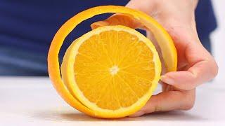 10 AMAZING WAYS TO CUT ORANGES