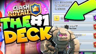 THE #1 DECK in CLASH ROYALE IS...