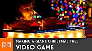 Making a Giant Christmas Tree that's also a Video Game!