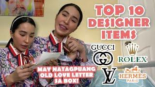 Para kanino yung natagpuang sulat sa box? Bakit naiyak? Top 10 favorite DESIGNER ITEMS