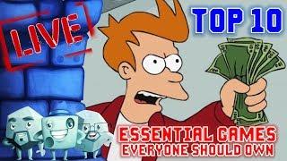 Top 10 Essential Games for Gamers