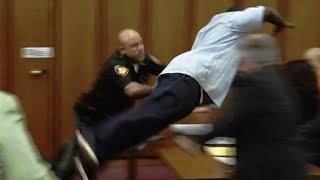 Top 10 Courtroom Freakouts (One Guy Poisons Himself!)